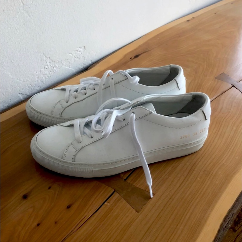Common Projects White leather sneakers